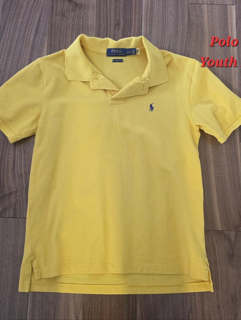 Polo by Ralph Lauren Boys Yellow Short Sleeve Polo
